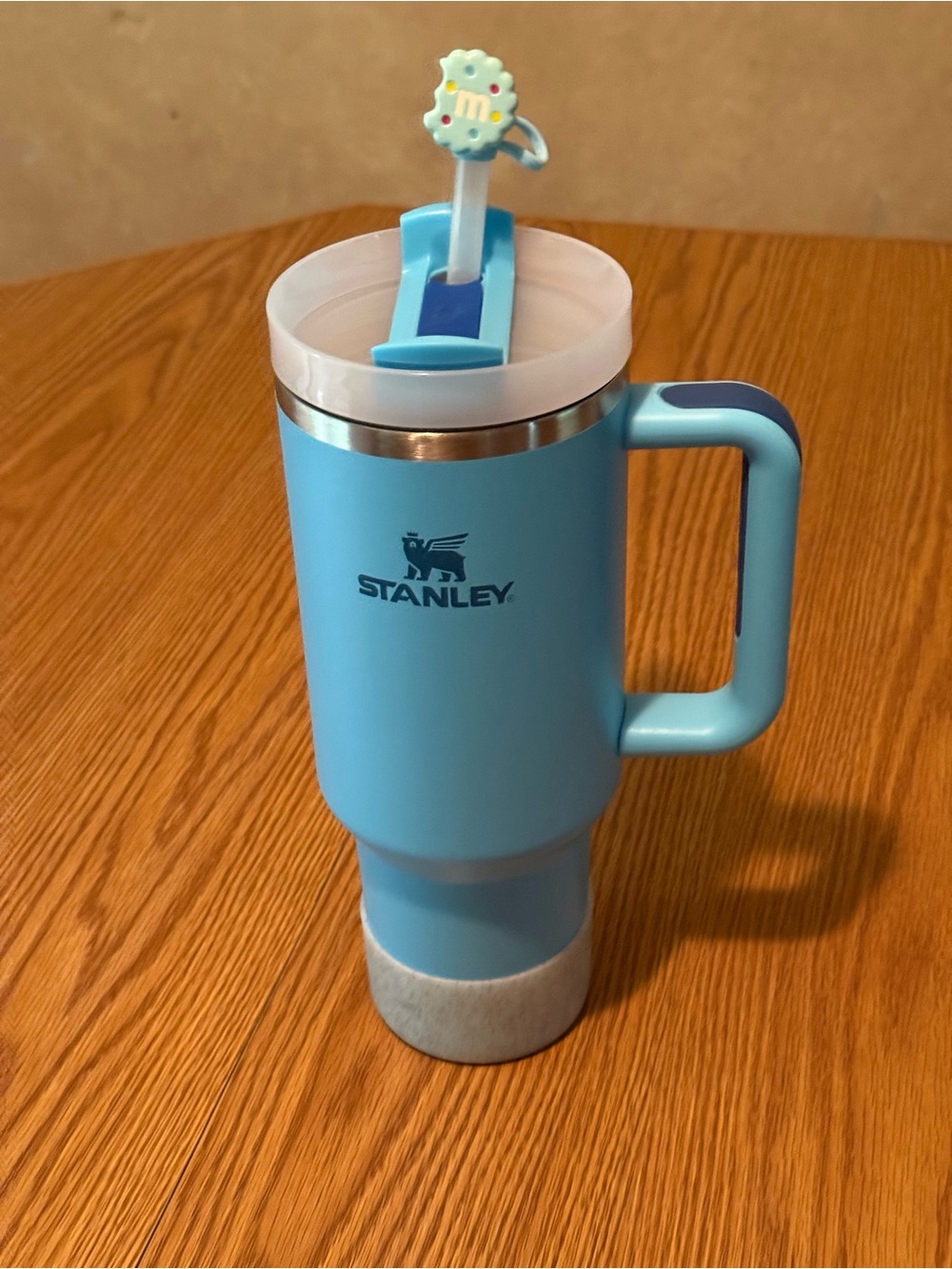 Stanley Powder Blue Insulated Tumbler with Handle, 40 oz.